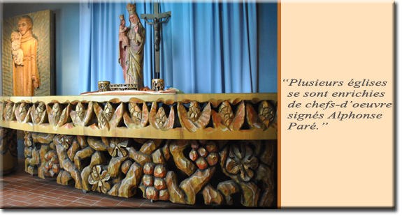 Autel d'&eacute;glise
